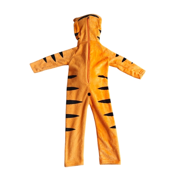Disney Deluxe Tigger Hooded Costume Onesie Toddler Size 3/4T - Picture 2 of 6